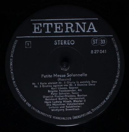 Eterna 8 27 041-042 - Petite Messe Solennelle - Für Vier Solosti - Image 5