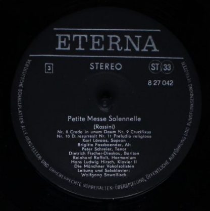 Eterna 8 27 041-042 - Petite Messe Solennelle - Für Vier Solosti - Image 7