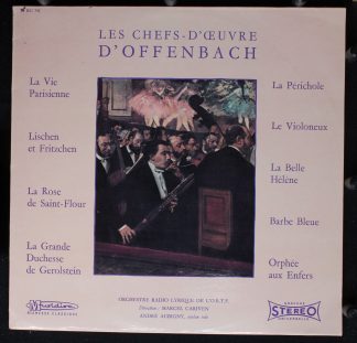 Musidisc 30 RC 741 - Jacques Offenbach- Orchestre Lyrique De L'O