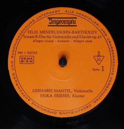 Da Camera Magna SM 93703 - Felix Mendelssohn-Bartholdy- Gerhard - Image 3
