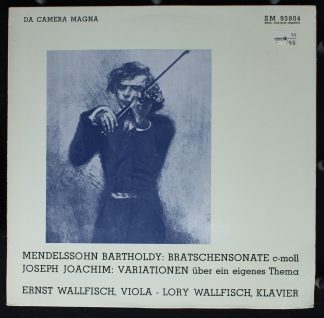 Da Camera Magna SM 93 804 - Joseph Joachim- Felix Mendelssohn-Ba