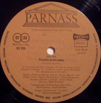 Parnass 92 332 - Trionfi (Trittico Teatrale) (Carmina Burana • C - Image 7