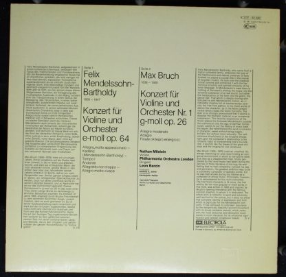 EMI 1C 037-80 498 - Violinkonzerte - Image 2