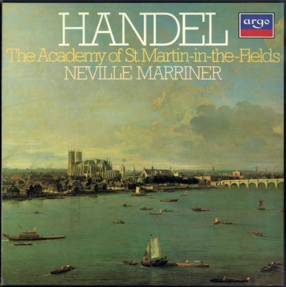 Argo D242 D3 - Music For The Royal Fireworks - Water Music - Con