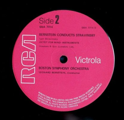 RCA SMA 7014 - The Soldier's Tale / Octet For Wind Instruments - Image 4