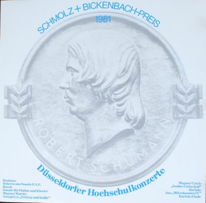 Schwann AMS Studio SCW 3004 - Schmolz + Bickenbach-Preis 1981 -