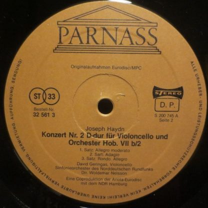 Parnass 32 561 3 - Cellokonzerte Nr.1 & 2 - Image 4