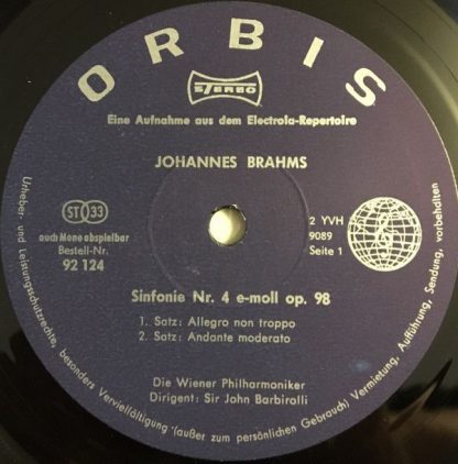 Orbis 92 124 - IV. Sinfonie E-moll - Image 4