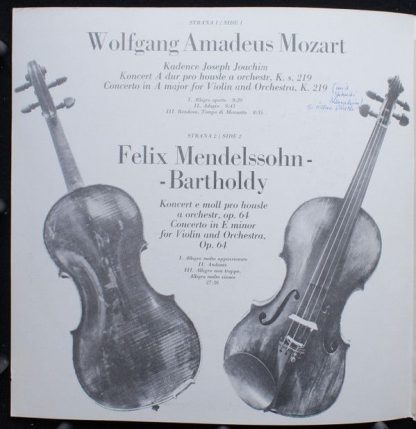 Panton 11 0511 - Houslové Koncerty / Violin Condertos - Image 2
