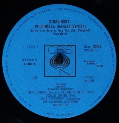 CBS 72604 - Stravinsky Conducts - Image 3