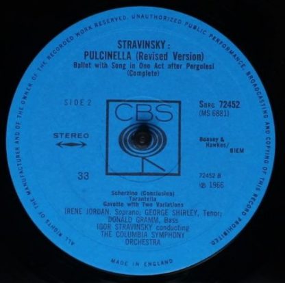 CBS 72604 - Stravinsky Conducts - Image 4