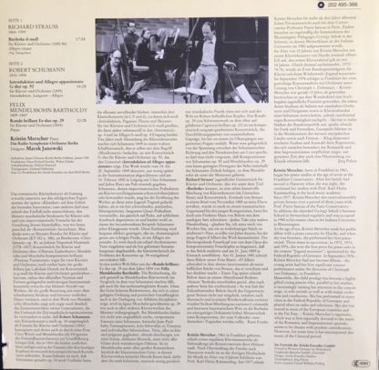 Eurodisc 202 495-366 - Strauss: Burleske / Mendelssohn: Rondo Br - Image 2