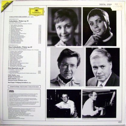 Deutsche Grammophon 2532 094 - Liebeslieder-Walzer Op. 52 & Op. - Image 2