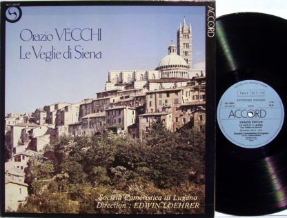 Accord ACC 140037 - Orazio VECCHI Veglie di Siena world 1st rec