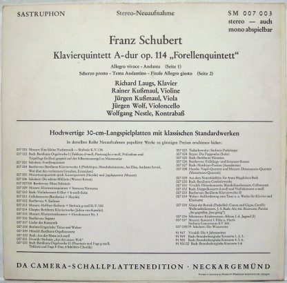 Sastruphon SM 007 003 - Forellenquintett - Image 3