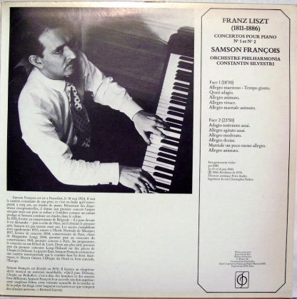 EMI 1103501 - Liszt Concertos No. 1 & 2 Pour Piano Et Orchestre - Image 2
