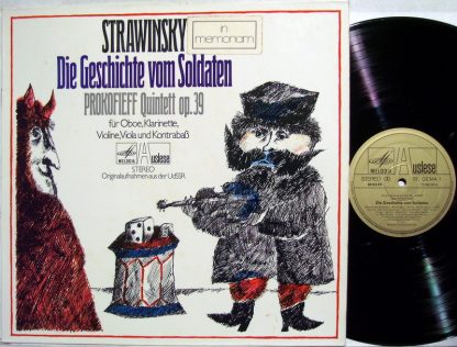 Eurodisc 80042 ZK - Die Geschichte Vom Soldaten / Quintett Op. 3
