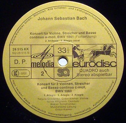Supraphon 28 515 KK - Violinkonzerte - Image 3