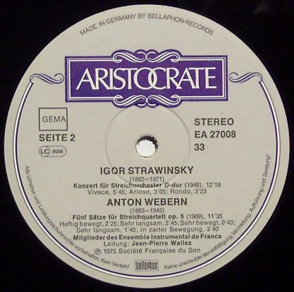 Aristocrate EA 27008 - "Verklärte Nacht" Für Streichsextett Op.4 - Image 3
