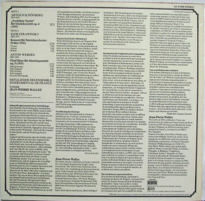Aristocrate EA 27008 - "Verklärte Nacht" Für Streichsextett Op.4 - Image 2