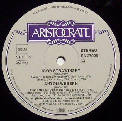 Aristocrate EA 27008 - "Verklärte Nacht" Für Streichsextett Op.4 - Image 3