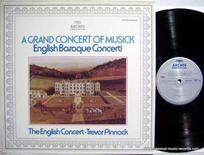 Archiv Production 2533 423 - A Grand Concert Of Musick: English