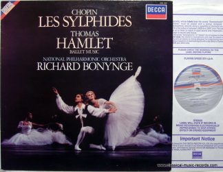 DECCA SXDL 7583 - Les Sylphides / Hamlet - Ballet Music From Act