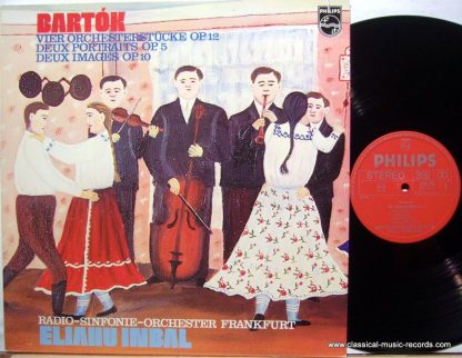 Philips 6500 781 - Vier Orchesterstücke Op. 12 / Zwei Porträts O