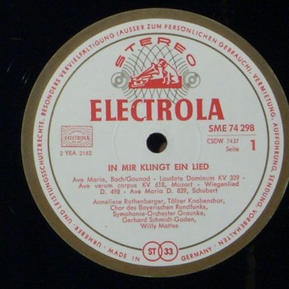 Die Stimme Seines Herrn 1 C 061-28 803 - In Mir Klingt Ein Lied - Image 3