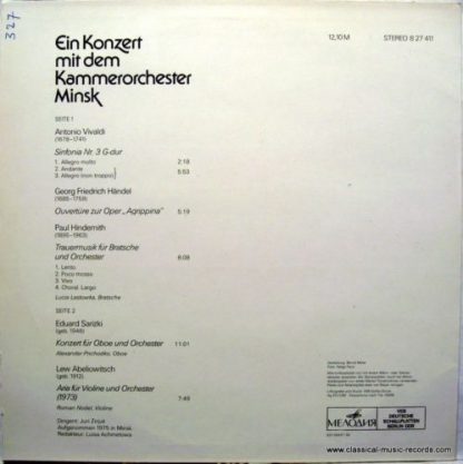 Melodia Eterna 8 27 411 - Ein Konzert mit dem Kammerorchester Mi - Image 2