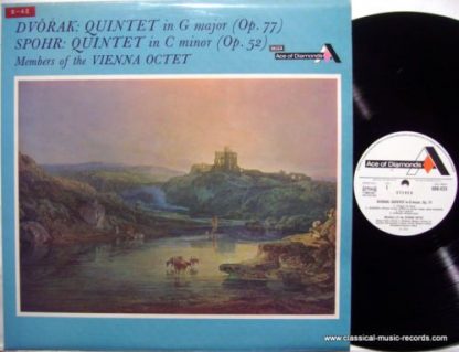 Ace Of Diamonds SDD 423 - Dvorak: Quintet In G Major, Op. 77 / S