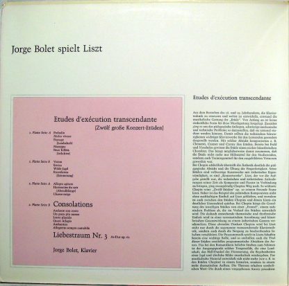 Christophorus SCK 70 342 - Jorge Bolet Spielt Liszt - Image 2