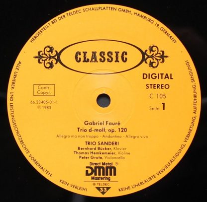 Classic Studio Berlin C 105 - Fauré / Beethoven - Image 2