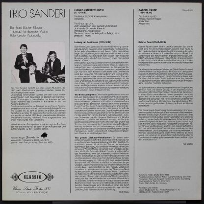 Classic Studio Berlin C 105 - Fauré / Beethoven - Image 3