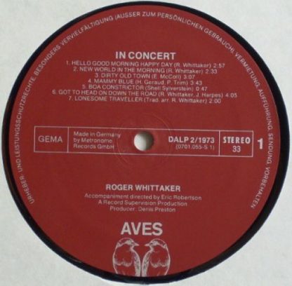 Aves DALP 2/1973 - In Concert - Image 4