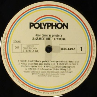 Polyphon 836 449-1 - La Grande Notte A Verona - Image 3