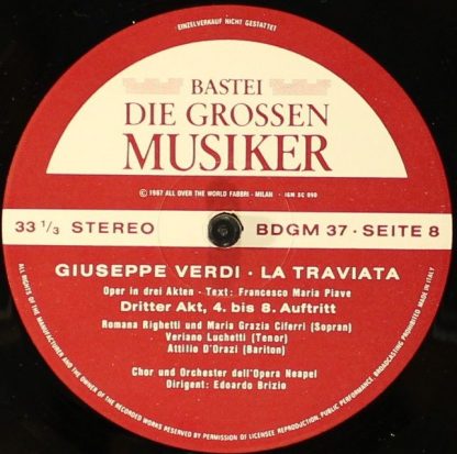 Bastei BDGM 37 - Giuseppe Verdi 2. Serie In 4 Folgen · Band IV - - Image 6