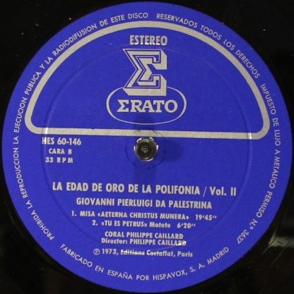 Erato HES 60-145/6/7/8 - La Edad De Oro De La Polifonía - Image 8