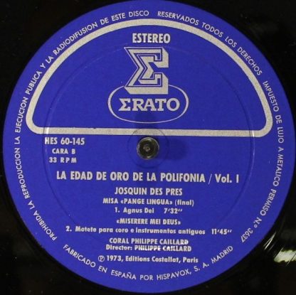 Erato HES 60-145/6/7/8 - La Edad De Oro De La Polifonía - Image 9