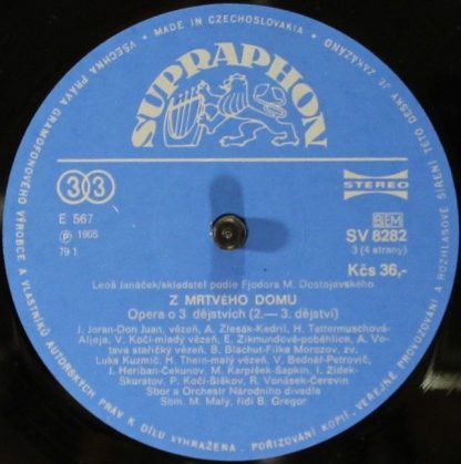 Supraphon SV 8281-82 G - Z Mrtvého Domu - Image 4