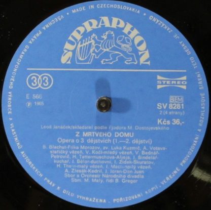 Supraphon SV 8281-82 G - Z Mrtvého Domu - Image 6