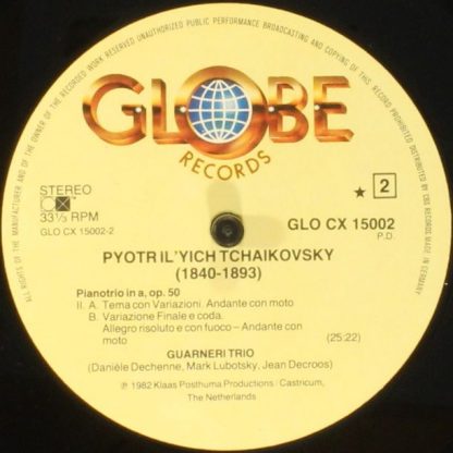 Globe GLO CX 15002 - Piano Trio In A Op.50 - Image 4