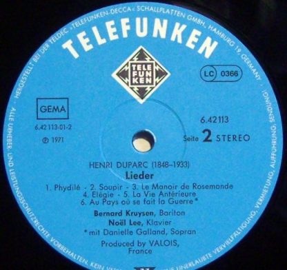Telefunken 6.42113 - Lieder = Melodies - Image 3