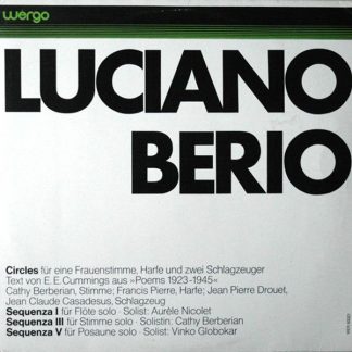 WERGO WER 60021 - Circles · Sequenza I, III, V