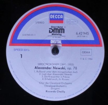 DECCA 6.42945 - Alexander Nevsky Op. 78 - Image 3