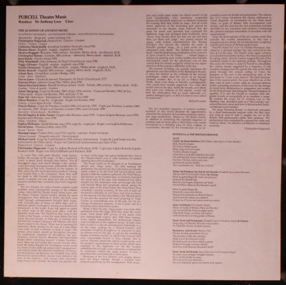 L'Oiseau-Lyre DSLO 527 - Theatre Music Vol II (Bonduca • Sir Ant - Image 3