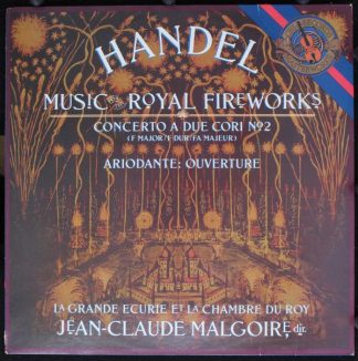 CBS Masterworks M 42123 - Music For The Royal Fireworks / Concer