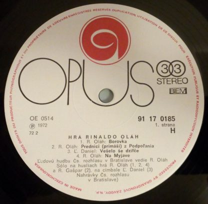 Opus 9117 0185 - Rinaldo Oláh - Image 3