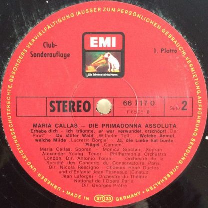 EMI Electrola 66 716 2 - Die Primadonna Assoluta - Image 6