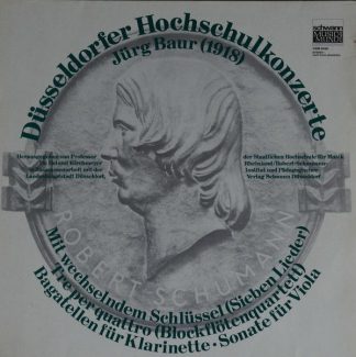 Schwann Musica Mundi VMS 2043 - Düsseldorfer Hochschulkonzerte /